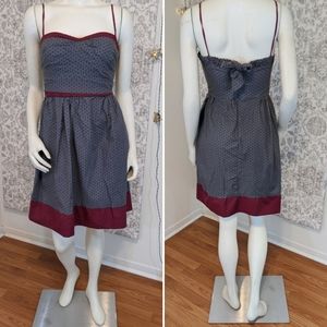 Handmade Vintage Style Pinup Polka Dot Dress